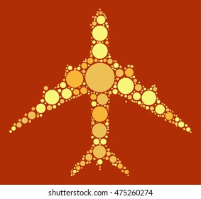 vector design by color point