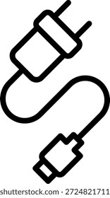 Vector Design Cable Sleeve Icon Style