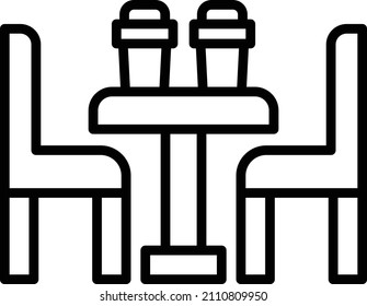 Vector Design Cafe Icon Style