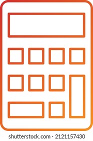 Vectordesign-Calculator-Symbolstil