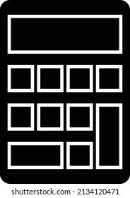 Vector Design Calculator Icon Style