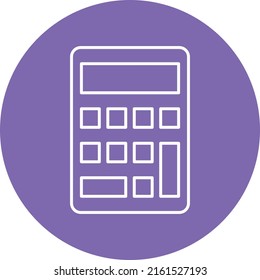 Vectordesign-Calculator-Symbolstil