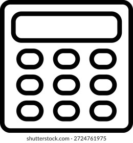 Vector Design Calculator Icon Style