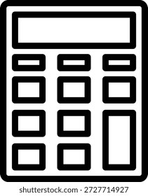 Vector Design Calculator Icon Style
