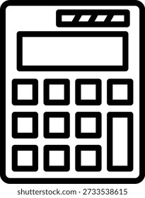 Vector Design Calculator Icon Style
