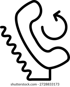 Vector Design Callback Icon Style