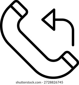 Vector Design Callback Service Icon Style