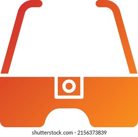 Vector Design Camera Glasses Icon Style
