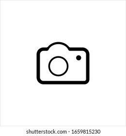 Vector design camera icon for the web