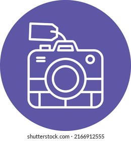 Vector Design Camera Sale Icon Style