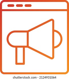 Vektordesign-Kampagnen-Symbolstil