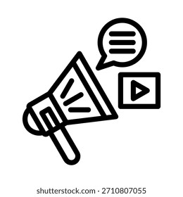 Estilo de Ícone da Campanha de Design de Vetor