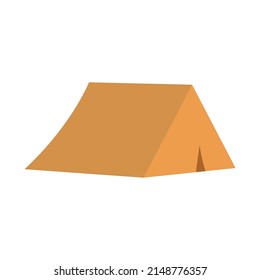 vector design, camping tent shape illustration