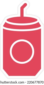 Vector Design Can Icon Style