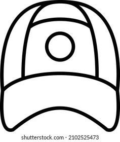 Vector Design Cap Icon Style