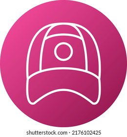 Vector Design Cap Icon Style