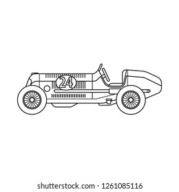 Vector design of car and rally logo. Set of car and race stock vector illustration.