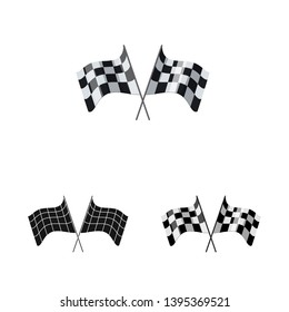 Vector design of car and rally symbol. Set of car and race stock vector illustration.