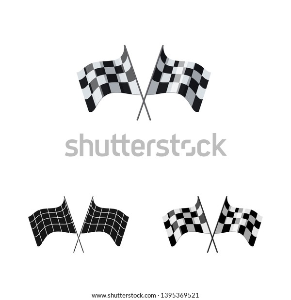 Vector design of car and rally symbol. Set\
of car and race stock vector\
illustration.