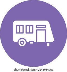 Vector Design Caravan Icon Style