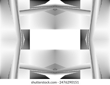 Vektorgrafik Designkarte, Banner, Cover, Flyer, Poster-Vorlage, Halbtonlinien abstrakter Hintergrund, minimale geometrische Muster