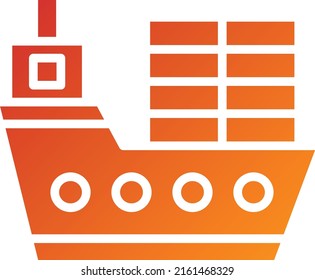 Diseño de vectores Estilo de icono de envío de carga