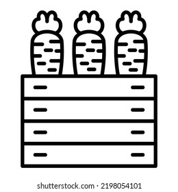 Vector Design Carrots Icon Style