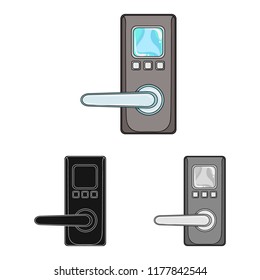 Vector design of cctv and camera logo. Set of cctv and system stock symbol for web.