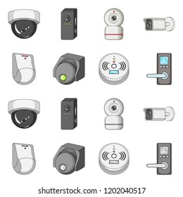 Vector design of cctv and camera symbol. Collection of cctv and system vector icon for stock.