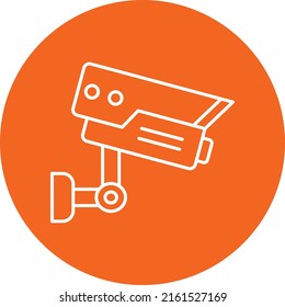 Vektordesign-Cctv-Symbolstil
