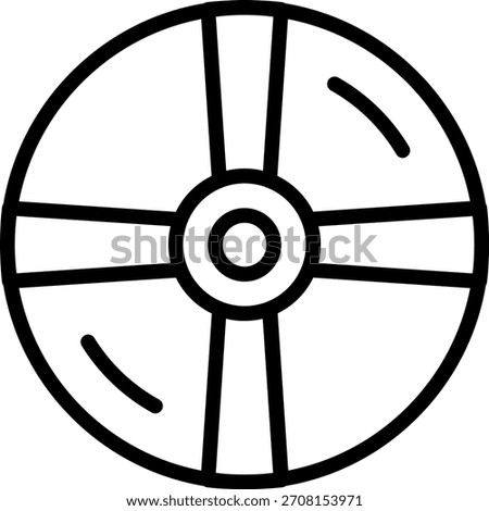 Vector Design Cd Icon Style
