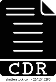 Vector Design CDR Icon Style