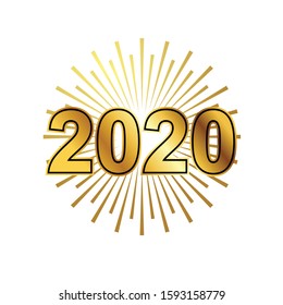 Vector design for celebration and welcome of the new year is very suitable for the background
