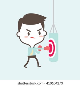 vector design character business man