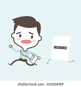 vector design  character business man