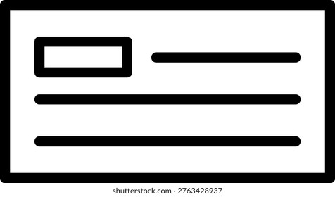 Vector Design Checkbook Icon Style