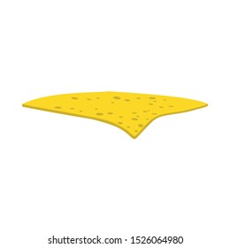 Vector design of cheese and slice icon. Web element of cheese and meal Stock symbol for web.