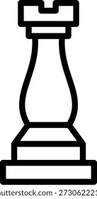 Vektordesign Schach-Symbolstil