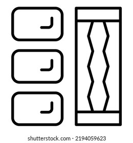 Vector Design Chewing Gum Icon Style