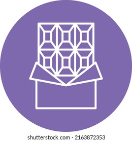 Vector Design Chocolate Bar Icon Style