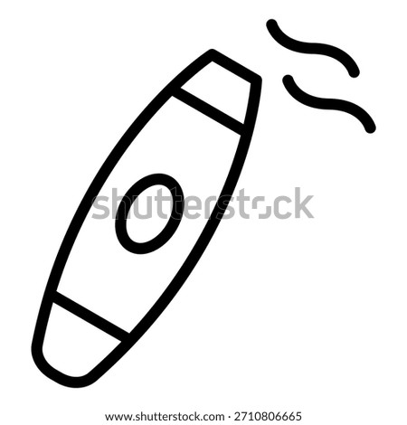Vector Design Cigar Icon Style