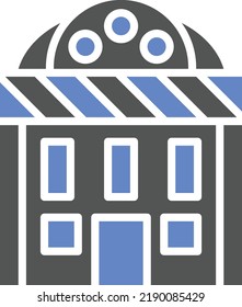 Diseño de vectores Estilo de iconos de cine