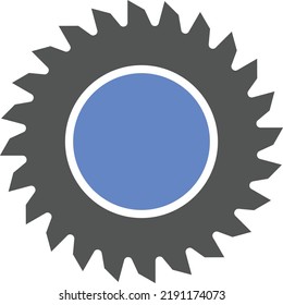 Vector Design Circular Saw Icon Style