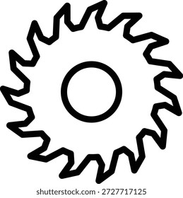 Estilo de Ícone de Exibição Circular de Design de Vetor