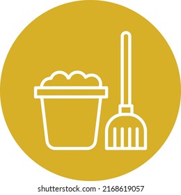 Estilo de icono de limpieza de diseño de vectores