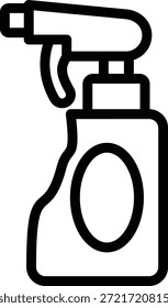 Vector Design Cleaning Spray Icon Style
