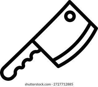 Symbolstil für Vektordesign-Cleaver