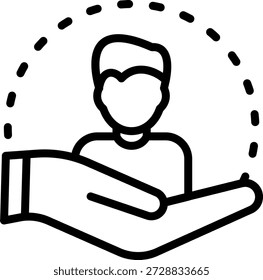 Vector Design Client Care Icon Style