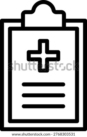 Vector Design Clinical Trials Icon Style