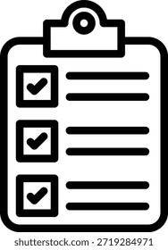 Symbolstil für das Zwischenablagensymbol Vektordesign